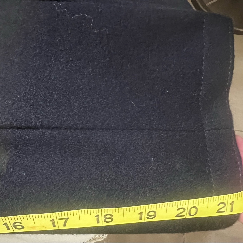 MEN TOMMY HILFIGER NAVY WOOL JACKET - Picture 11 of 13